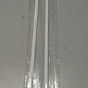 Kenney KN633 Rogers Twist & Fit No Tools Easy to Install Tension Curtain Rod, 28-48" Adjustable Length, White Finish, 5/8" Diameter Steel Tube