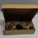 Adequate 80s Mullet Wig for Women Fluffy and Layered Hairpiece for Perfect For Costume Parties and Cosplay (Light Brown)