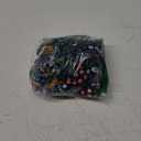 Smiry Stretch Printed Office Computer Chair Covers, Universal Desk Rotating Chair Slipcovers Removable Washable, Soft Fit Anti-Dust Spandex Protector Cover with Zipper, Blue Green