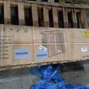 COMHOMA Shed Outdoor Storage Shed Metal,Lockable Doors Tool Sheds with Sloping Roof,Steel Garden Shed with Air Vent for Backyard,Patio,Lawn,Poolside (Brown, 5'*3')