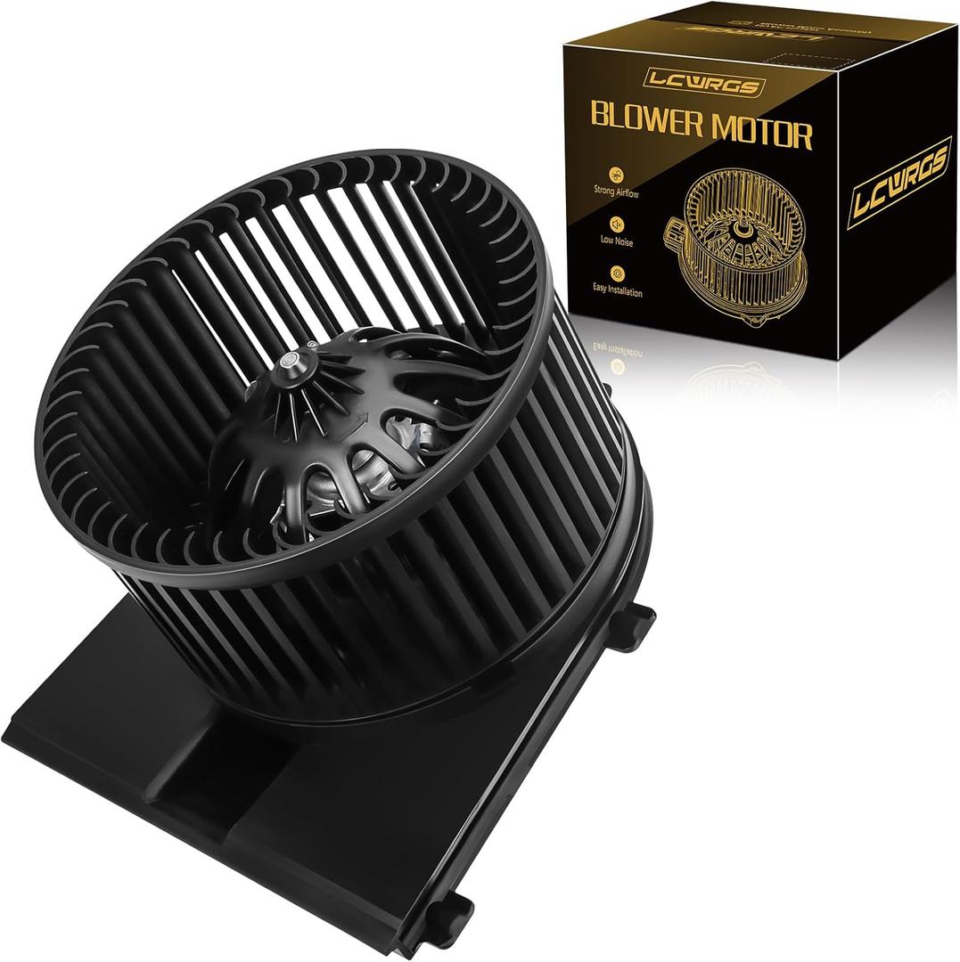 Front AC Heater Blower Motor with Fan for VW Volkswagen Beetle Golf Jetta Audi TT 1999 2000 2001 2002 2003 2004 2005 2006 2007 2008 2009 2010 Replaces 700158