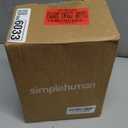 simplehuman Code D 100 Count, Dispenser Pack Custom Fit Liners, Drawstring Trash Bags, 20 Liter / 5.3 Gallon, White