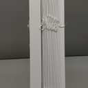 Lotus & Windoware Cordless, 2 Inch Faux Wood Blind, 32" Wide x 36" Long, Window Blinds, Blinds & Shades, Blinds for Indoor Windows, Smooth, Bright White - 32" x 36",Bright White