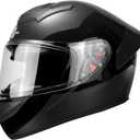Full Face Motorcycle Helmet for Adults with DOT Approved, Lightweight Aerodynamic Street Bike Helmet for Men and Women, Three Layers Protection XXL