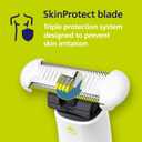 Philips Norelco OneBlade Intimate, Designed For Pubic Grooming, Trim & Shave With Extra Skin Protection, Model QP1924/70 (Single Pack, White)