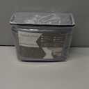 Levoo 100% Cotton Sheets Cal King Size Set 18"-24" Extra Deep Pocket Cal King Sheets Set Soft Breathable 4Pcs Bed Sheets with 1 Flat Sheet, 1 Fitted Sheet, 2 Pillowcases (Cal King, Dark Gray)