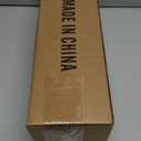 1.45FT Unlit Snow Flocked Artificial Holiday Christmas Tree No Lights, Full Hinged Spruce Branch Tips for Home, Office, Party Decoration No Prelit Foldable Base