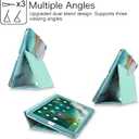 Fintie Folio Case for iPad Pro 12.9 (2nd Gen) 2017 / iPad Pro 12.9 (1st Gen) 2015 - [Corner Protection] Premium PU Leather Smart Stand Protective Cover with Auto Sleep/Wake (Emerald Marble)