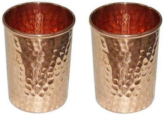 Real Copper Cups - Pure Copper Drinking Mugs, Copper Glasses & Coffee Mugs - Perfect Gifts
