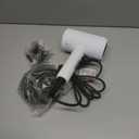 slopehill Professional Ionic Hair Dryer, Powerful 1800W Fast Drying Low Noise Blow Dryer with 2 Concentrator Nozzle 1 Diffuser Attachments for Home Salon Travel (White)