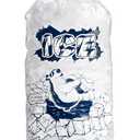 FireKylin Ice Bags 10 lb with Drawstring, 100 Pack Plastic Ice Bags for Ice Storage