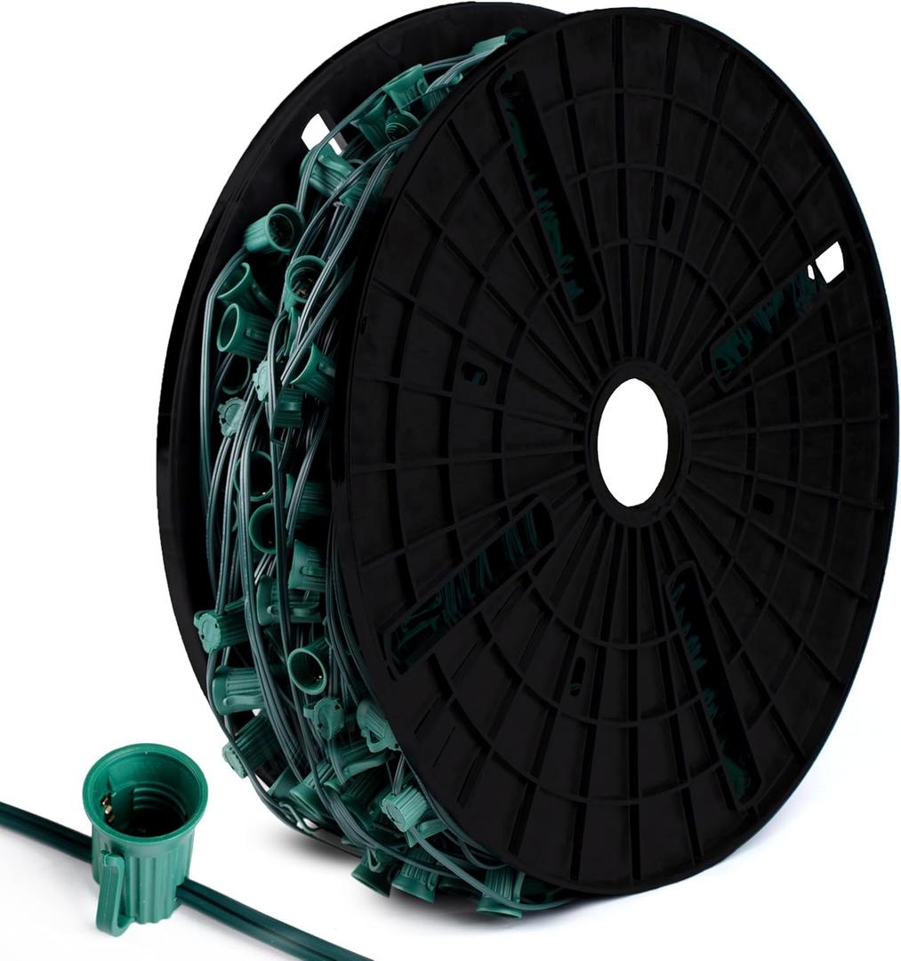 C7 500 FT Spool Wire 12 inch spacing, SPT-1 E/12, Commercial, UL Listed, Indoor/Outdoor