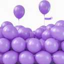 PartyWoo Purple Balloons 50 pcs