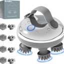 Generic ScalpHero Smart Scalp Massager, Portable Heated Head with 128 Massage Nodes, Scalp Hero Electric Head Massager for Stress Relief, Deeply Clean Scalp Soothes Nerves & Promotes Hair Growth