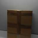 Amazon Basics No-Mess Hooded Cat Litter Box, Standard, Multicolor, 21 in x 16 in x 15 in