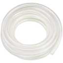 3/8" ID x 50 Ft High Pressure Braided Clear PVC Vinyl Tubing Flexible Vinyl Tube, Heavy Duty Reinforced Hose Tubing, BPA Free and Non Toxic
