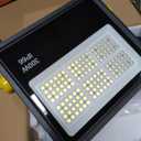 Gefolly Flood Lights Outdoor 300W, 38400LM Stadium Lights Super Bright 5000K Commercial Area Lighting Dusk to Dawn, IP66 Waterproof Floodlight Work Lights for Sport Fields, Courts, Yard and Barn