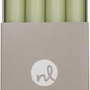 Northern Lights Candles - 7" 12pk Tapers - Sage Green - 71762