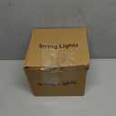 Minetom Christmas Snowflake Lights - 13ft 192LED Snowflake Icicle Lights with 16 Drops, 12 Modes and Timer, IP65 Waterproof Connectable Christmas Light for House Eave Window Indoor Outdoor Decoration (Blue and White)