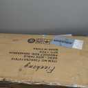 Finnhomy Sideboard Buffet Cabinet, Kitchen Storage Sideboard with Rattan Decorated Doors, Liquor Coffee Buffet, Dining Room, Hallway, Console Table, Accent Cabinet, 31.5X 15.8X 34.6 Inches, Natural