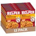 Hamburger Helper Bacon Cheeseburger Pasta Meal (5.1 oz - 12 Pack) No Artificial Flavors, Ready in 3 Easy Steps, Quick Meals Perfect for Midweek Dinners, Busy Evenings & Families On-the-Go (EXP 06/06/26)