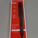 REVLON SmoothStay Coconut Oil Infused Hair Curling Iron - Barrel Curling Iron 1  Inch for Loose Curls, Shinier, Visibly Smoother Hair (1  in) (Black)