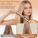 Airflow Attachment Compatible with Dyson Airwrap, Hair Smooth Attachment for Airwrap HS01 HS05 HS08, Hair Straightener Replacement Part No Heat Damage Smooth Finish Styling Tool Copper
