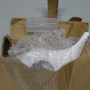 4 Pack Wooden Curtain Rod Brackets Curtain Rod Holder Wood Brackets Classics 3 1/2" Return Bracket for 2" Pole (White)