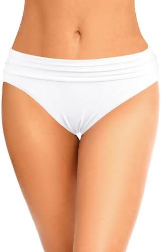 Zmart Women Full Coverage Ruched Bikini Bottoms Tummy Control Swim Bottoms Scrunch Ruffle Bathing Suit Bottom Size M Zmart Women Full Coverage Ruched Bikini Bottoms Tummy Control Swim Bottoms Scrunch Ruffle Bathing Suit Bottom Size M