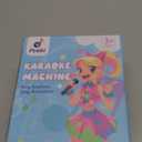 Mini Karaoke Machine for Kids Adults, 2025 TOP Christmas Birthday Gifts for Girls 3,4,5,6,7,8+Year Old Toddler Toys, Portable Bluetooth Speaker with 2 Wireless Karaoke Microphones Player(Rose)