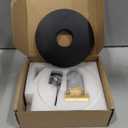 Shower Valve Handle Bathroom Shower Mixer Valve Kit, Wall Mount Rough-in Tub Shower Control Valves Round 1 Way Single Function, Female Thread, Matte Black