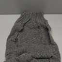 Chilly Dog Cable Dog Sweater, XX-Large, Grey