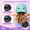 Kids Bike Helmet Set Adjustable for Children, Boys, Girls and Teenagers Aged 3-14 Years Includes Elbow, Knee, Wrist Guards Children's Helmet Protection Set for Bikes SkateboardsRollerskates, Medium: 20.47"-22.83" / 8-14 year