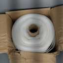 Aluf Plastics Clear All Purpose Poly Sheeting, Extra Strong, 4 mil, 20' x 100'