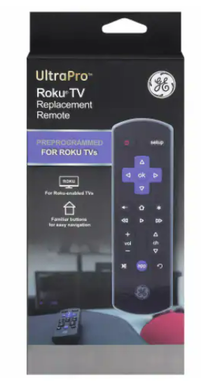 GE UltraPro™ Roku® TV Replacement Remote