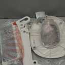 Nuby Step Ladder Toddler Potty Seat for Toilet - All-in-One Kids Potty Training Toilet Seat with Ladder for Toddlers 18+ Months - Grey