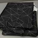 Explore Land Pattern Dog Crate Cover for 42 Inches Wire Cage, Heavy-Duty Polyester 1 2 3 Doors Standard Metal Pet Kennel Enclosure (Brief Polygonal)