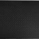 Amazon Basics Anti-Fatigue Standing Mat, Non-Slip, Cushioned Comfort Mat for Home, Office and Kitchen, 20" x 36" x 0.6", Black, 1-Pack