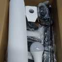 Smart LED Floor Lamp with APP Control & RGB Colors - Dimmable Standing Lamp for Living Room, Bedroom, Gaming - Remote, Timer, 9W Bulb Included, 67" Modern Tall Lamp (White)