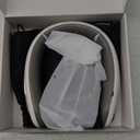 Personal Neck Fan  Rechargeable 4000 mAH  Portable Fan Necklace for Travel, Gym, Office  Wearable Air Conditioner  Unique Gifts for Men & Women  Neck Cooling Wrap Plus Eye Mask & Cleaning Brush