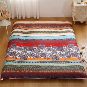 F,100x190cm,LDLCYCN Futon Mattress Cover Traditional Japanese Floor Futon Mattress Cover Comfortable Skin Friendly Bed Cover Full Wrap Mattress Protector Futon Slipcover