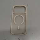 SUPFINE Magnetic for iPhone 17 Pro Case (Compatible with MagSafe)(Military Grade Drop Protection) Translucent Matte Shockproof with Anti-Fingerprint Phone Cover,Antique White