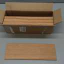 JGFinds 10 Pack Spanish Cedar Planks, Solid Cedar Lumber Wood Boards 1/4" x 4" x 12", Kiln Dried and Sanded for Trays, Dividers, Box, or Closet; Not Veneer