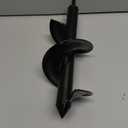 SYITCUN Auger Drill Bit for Planting - 4"X12" Heavy-Duty Garden Auger Spiral Drill Bit - Bulb Planter Tool & Post Hole Digger - 3/8" Hex Drive Drill