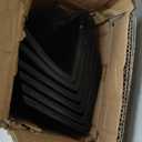 27" Rubber Garage Wall Protector Corner Guard for Parking Lot Warehouse Edge, Pack of 6