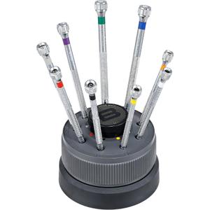 Bergeon 55-613 Nine Screwdriver Set Watch Repair Kit