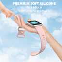 Maledan 6 Pack Bands Compatible for Apple Watch Band 38mm 40mm 41mm 42mm 44mm 45mm 46mm 49mm Women Men, Soft Silicone Sport Band Strap for iWatch Apple Watch Series 11 10 9 8 7 6 5 4 3 2 1 SE Ultra