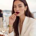 Metal Band Compatible with Apple Watch Band 42mm(Series 11 10) 41mm(Series 9 8 7) 40mm(Series 6 5 4 SE3/2/1) 38mm(Series 3 2 1), Dressy Stainless Steel iWatch Strap for Women (Gold)