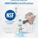 Waterdrop DA29-00003G Refrigerator Water Filter, Replacement for Samsung, DA29-00003B, DA29-00003A, Aqua-Pure Plus, HAFCU1, RFG237AARS, FMS-1, RS22HDHPNSR, RSG257AARS, 3 Filters (Package May Vary)