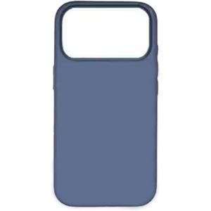 for iPhone 17 Pro/17 Pro Max Magnetic Case,Classic Liquid Silicone Anti-Scratch Mobile Phone Case (Gray Blue,17 promax)